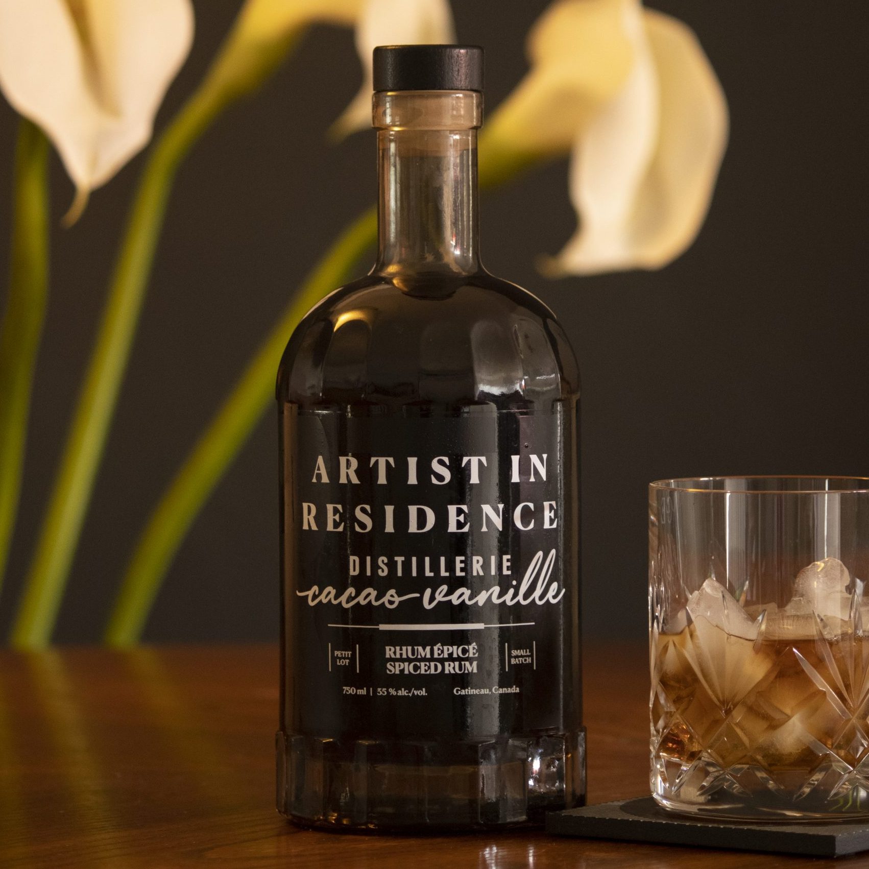 Rhum épicé Artist in Residence Distillerie