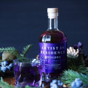 Vodka aromatisée aux bleuets sauvages